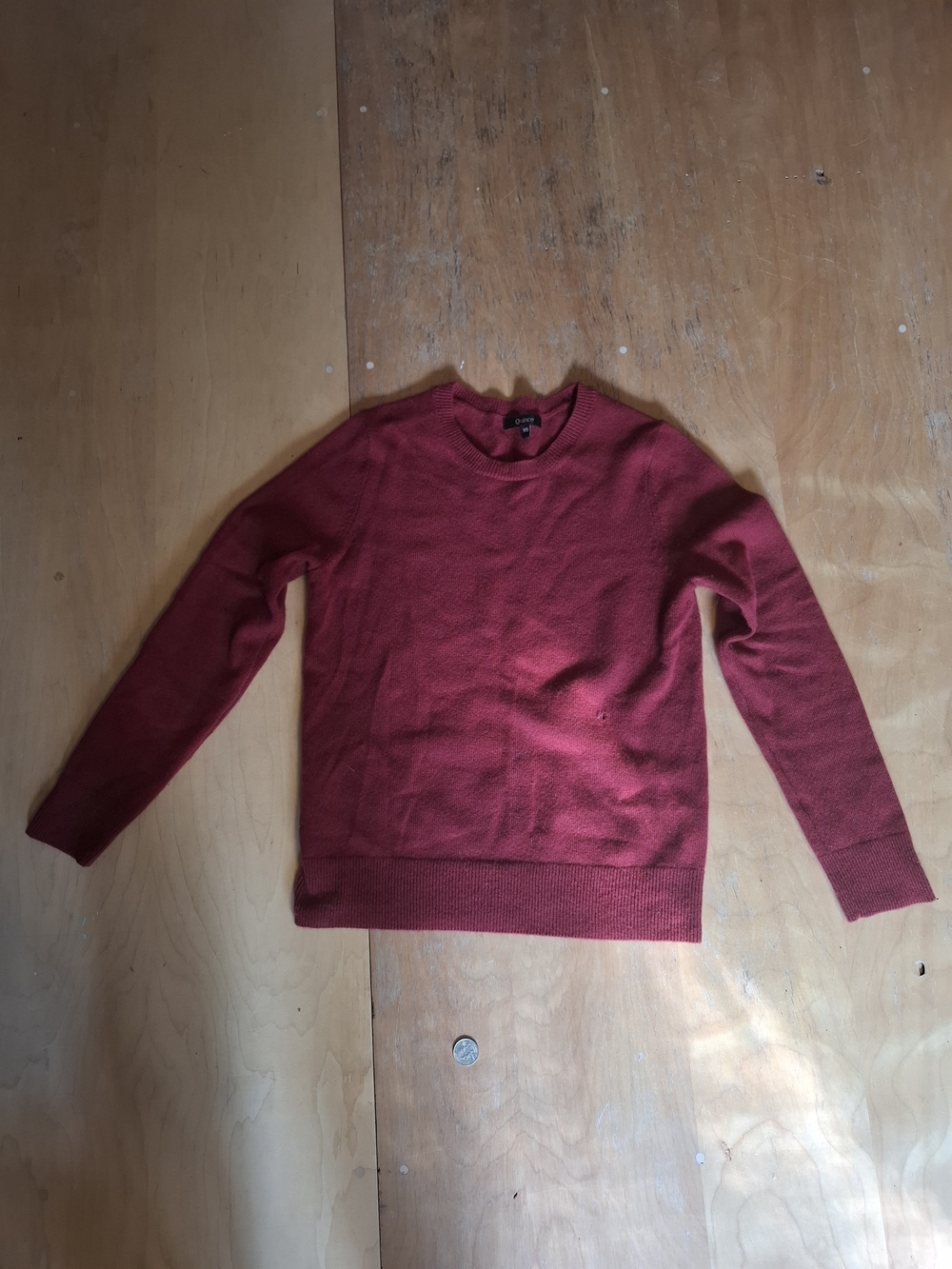 Women's Crewneck Sweater - Red